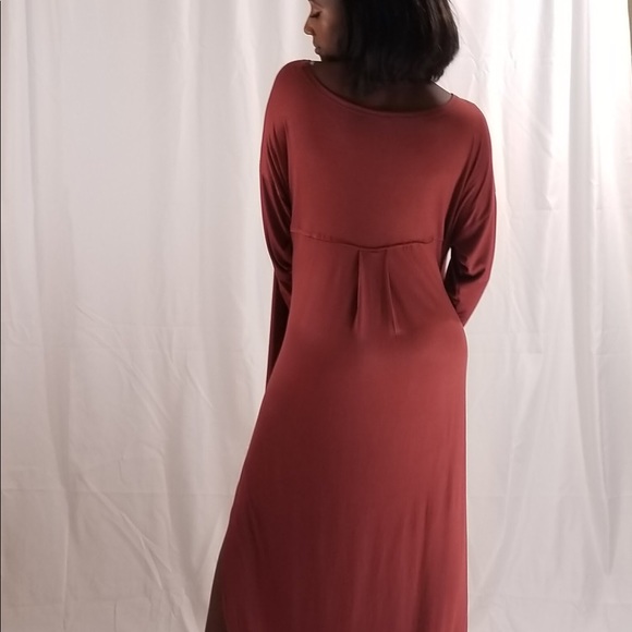 HP🆕Rust Maxi Dress - Picture 3 of 5